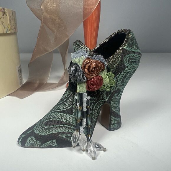 Miniature Mini Putting On The Ritz 2000 Hat Shoe Handbag & Ring Box Set Of 4 - Picture 9 of 12